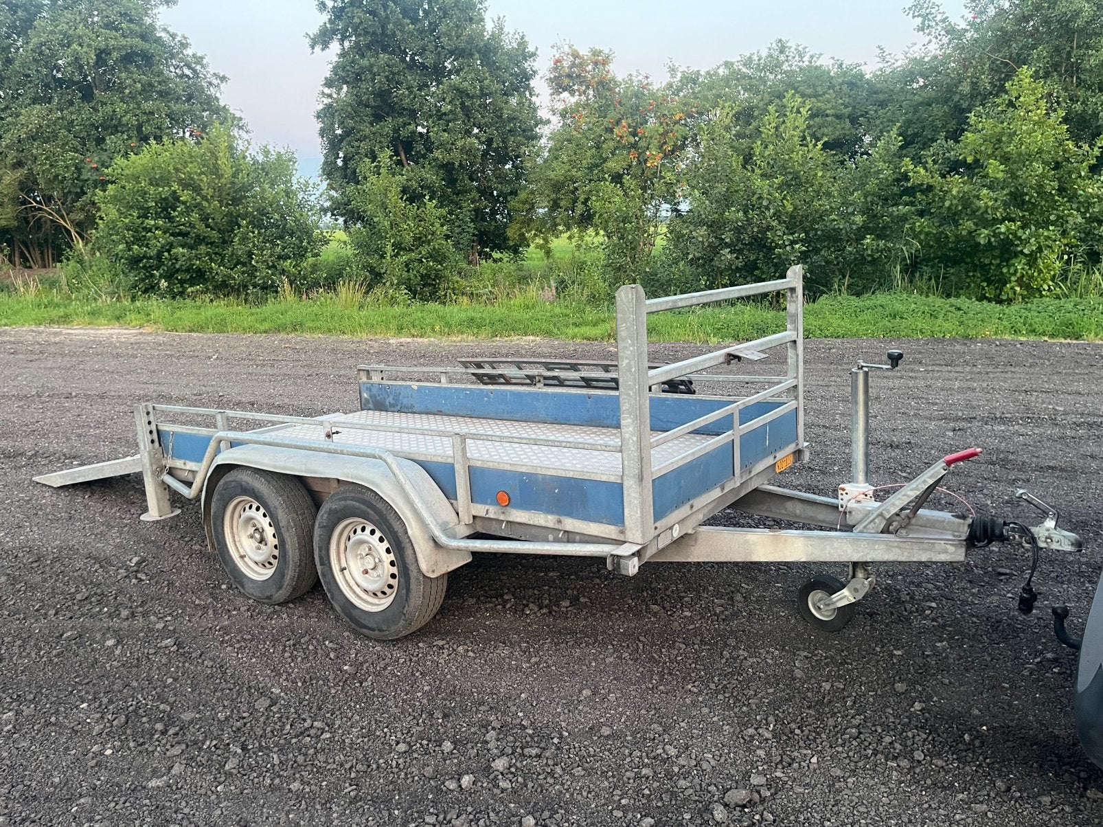 Tandemasser, machine transporter, Verdonk bakwagen, Ophalen, Zo goed als nieuw