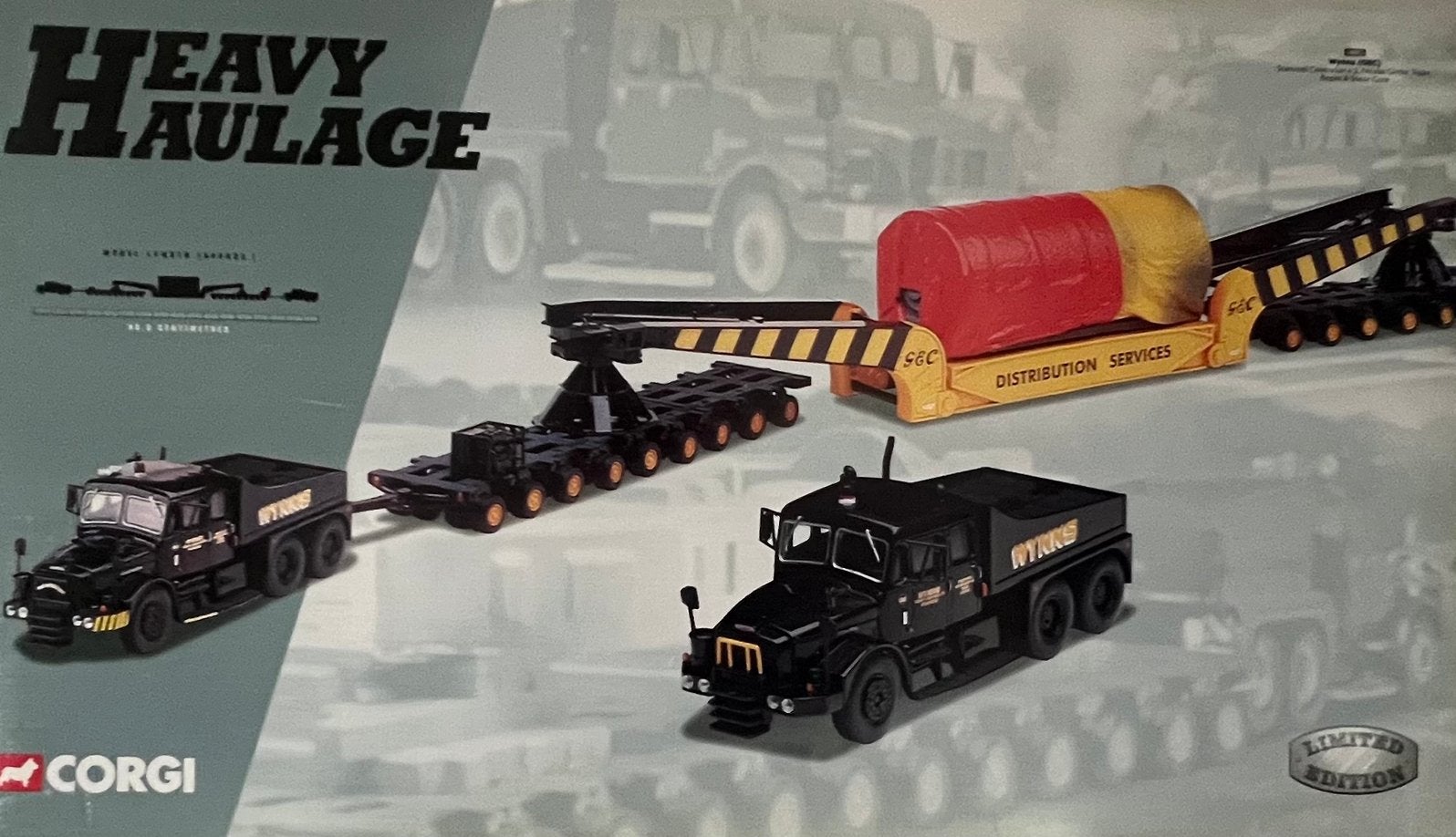 Limited heavy haulage nieuw in doos, Ophalen, Zo goed als nieuw, Bus of Vrachtwagen, Corgi
