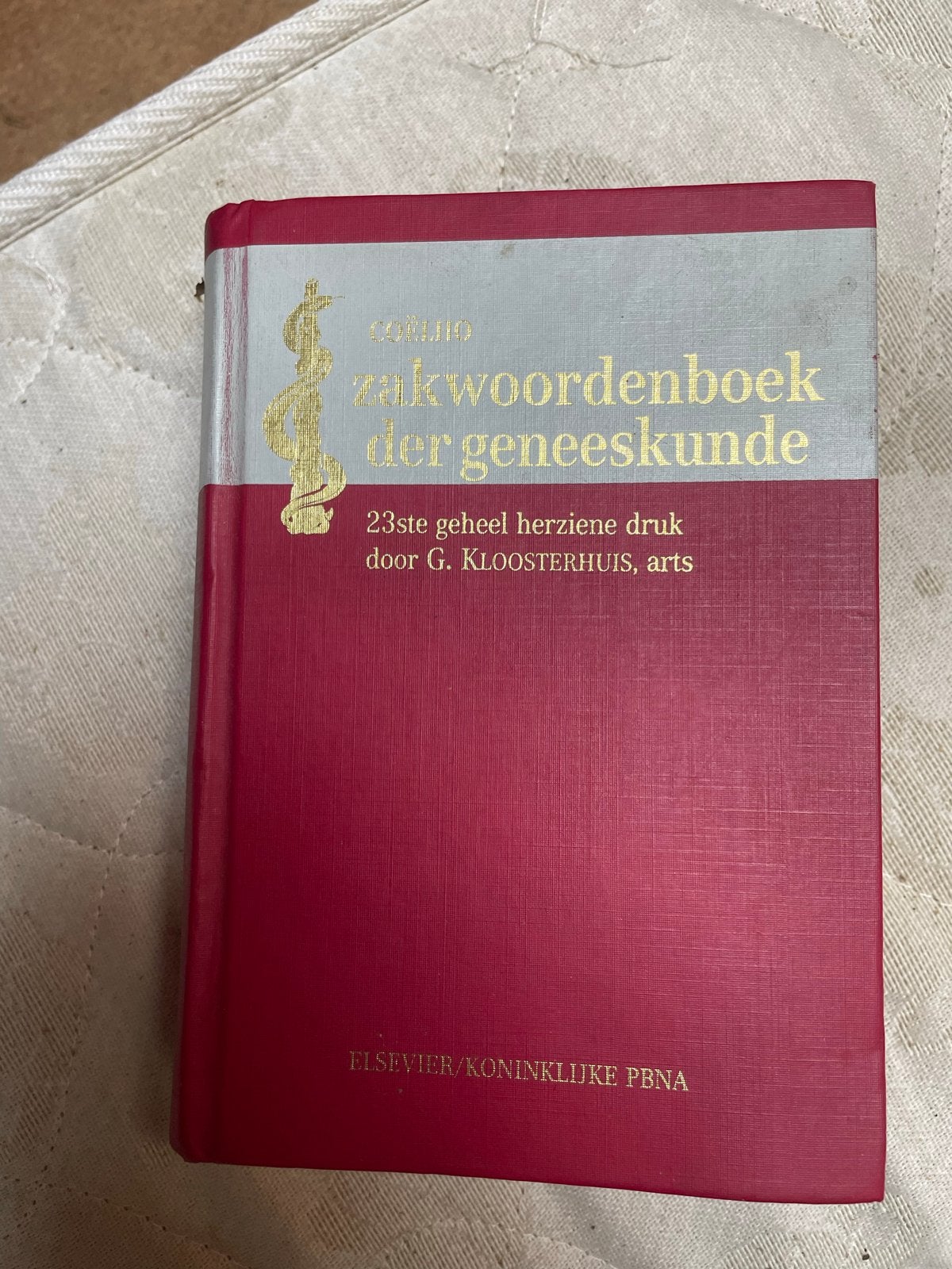Zakwoordenboek der Geneeskunde - G. Kloosterhuis, Boeken, Studieboeken en Cursussen, Ophalen, Beta, Gelezen, HBO