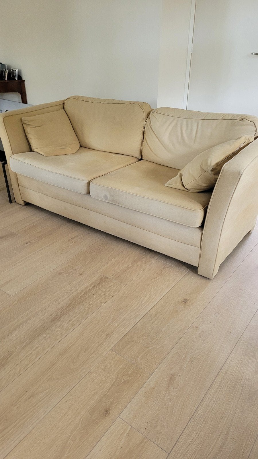 Comfortabele 3-zits bank, Huis en Inrichting, Ophalen, Gebruikt, Driepersoons, 75 tot 100 cm