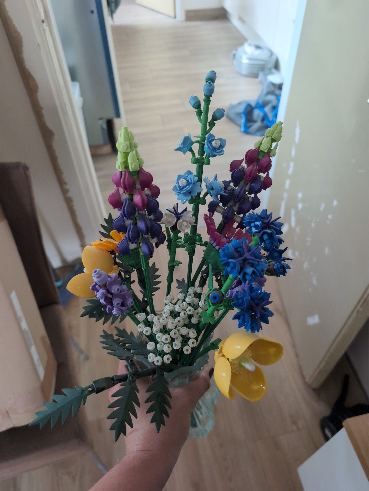 Lego Bloemenboeket - Botanische Collectie 10313, Ophalen, Zo goed als nieuw, Overige merken