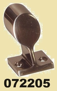 072205 RVS Handreling eindstuk 60º. Voor buis Ø 22,25 mm, Watersport en Boten, Ophalen of Verzenden, Nieuw, Overige typen