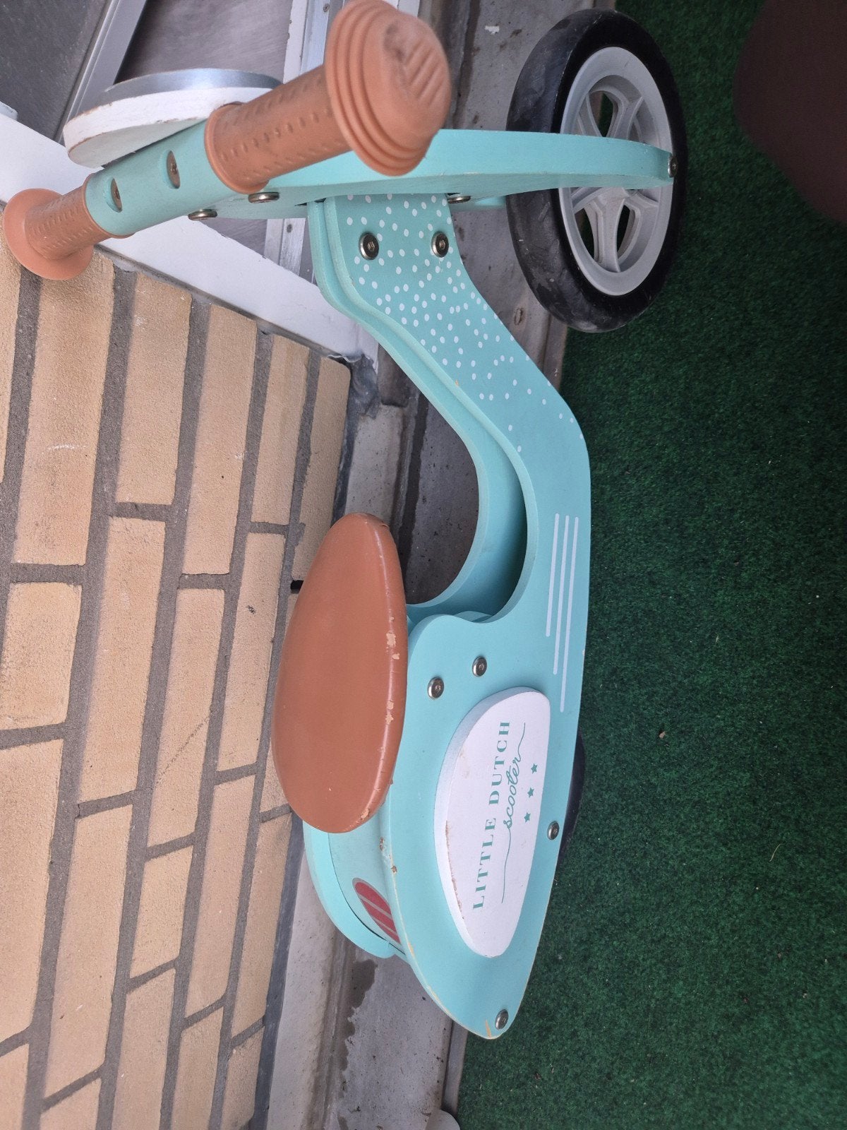 little dutch mint loopfiets, Kinderen en Baby's, Speelgoed | Buiten | Voertuigen en Loopfietsen, Ophalen, Loopfiets