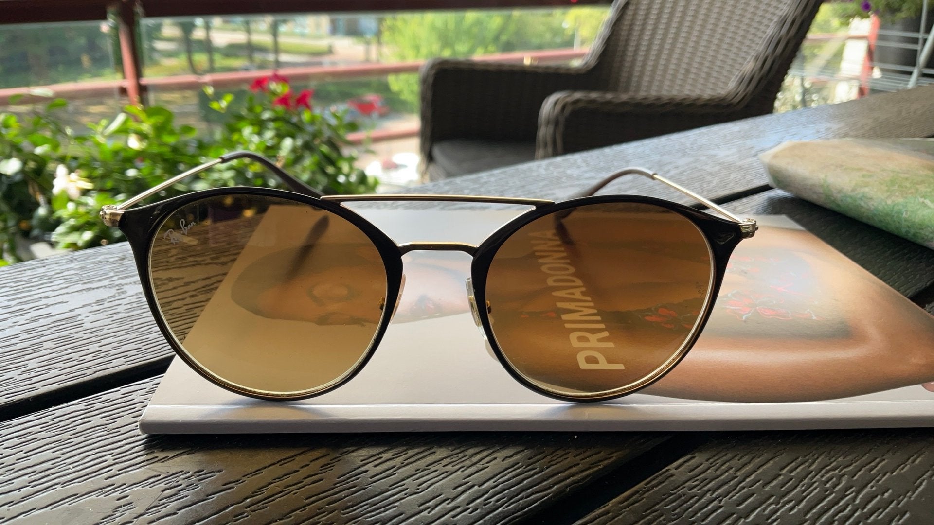 Ray Ban Dameszonnebril, Ophalen of Verzenden, Zo goed als nieuw