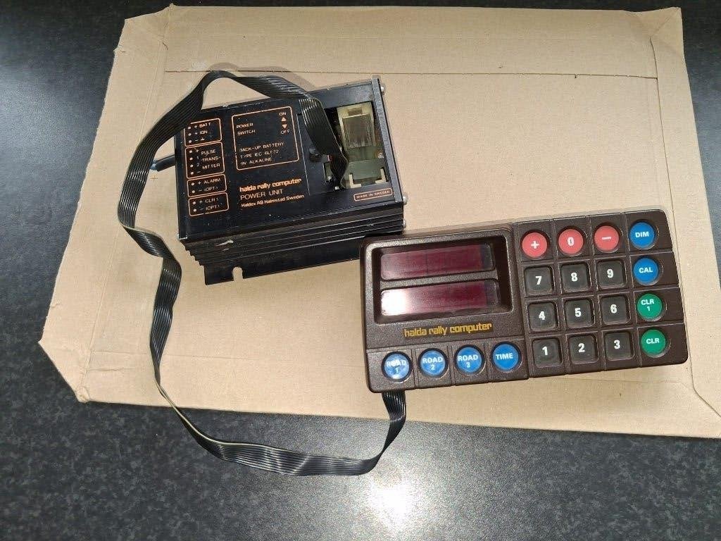 HALDA  jaren 70 rally computer, Ophalen of Verzenden, Gebruikt
