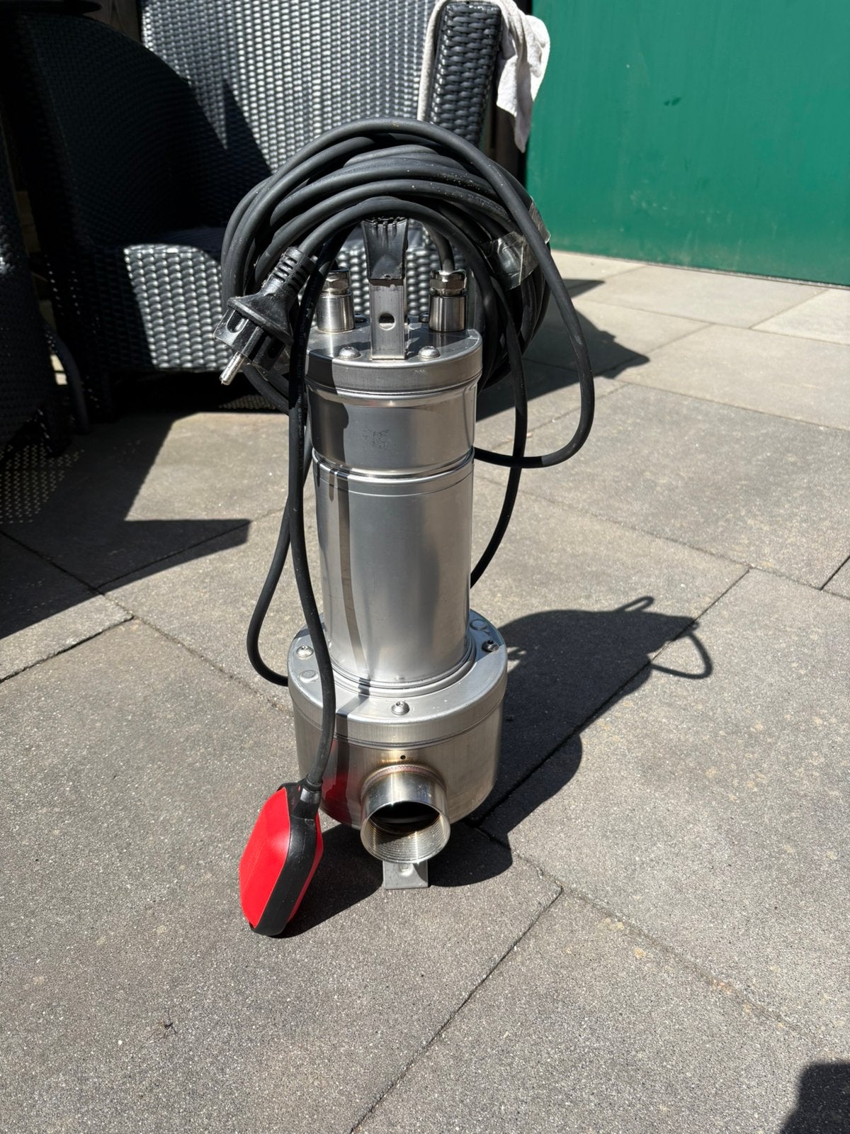Nieuwe zware RVS dompelpomp, Tuin en Terras, Waterpompen, Verzenden, Nieuw, Elektrisch