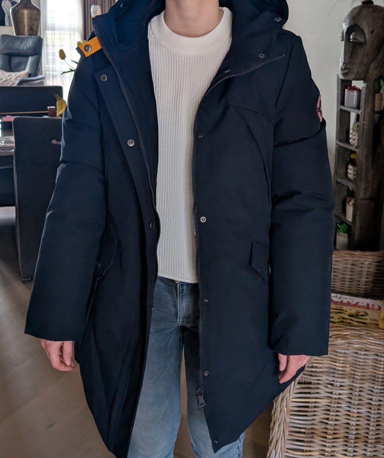 Subprime winterjas - Nieuw (kaartje verwijderd) - Maat XL, Kleding | Dames, Blauw, Maat 46/48 (XL) of groter, Nieuw, Ophalen of Verzenden