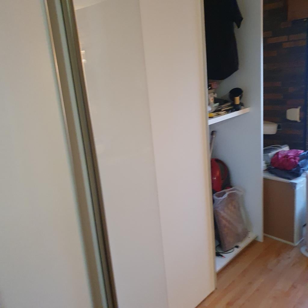 2 grote kledingkasten met schuifdeuren in perfecte staat, af, 200 cm of meer, Ophalen of Verzenden, Zo goed als nieuw, 200 cm of meer