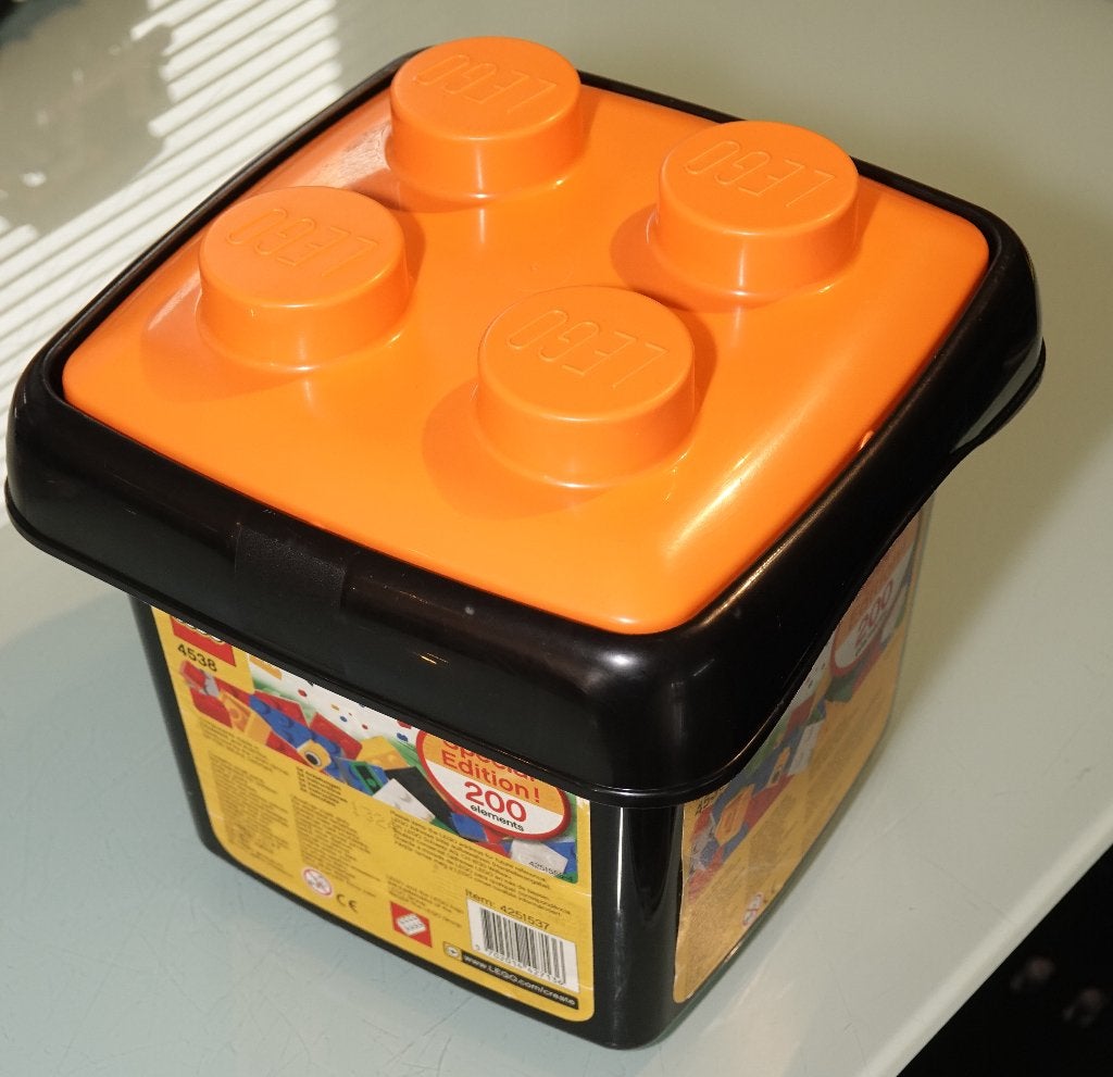 Lego bewaardoos (echt helemaal LEEG!), Ophalen of Verzenden, Gebruikt, Accessoire, Lego