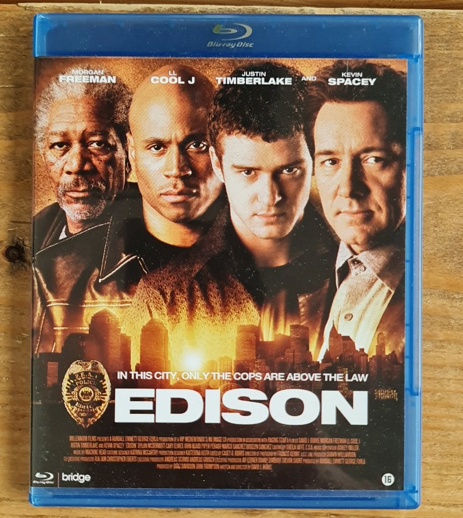 Edison - Morgan Freeman en LL Cool J en Justin Timberlake, Engels, Vanaf 16 jaar, Nederlands, Film
