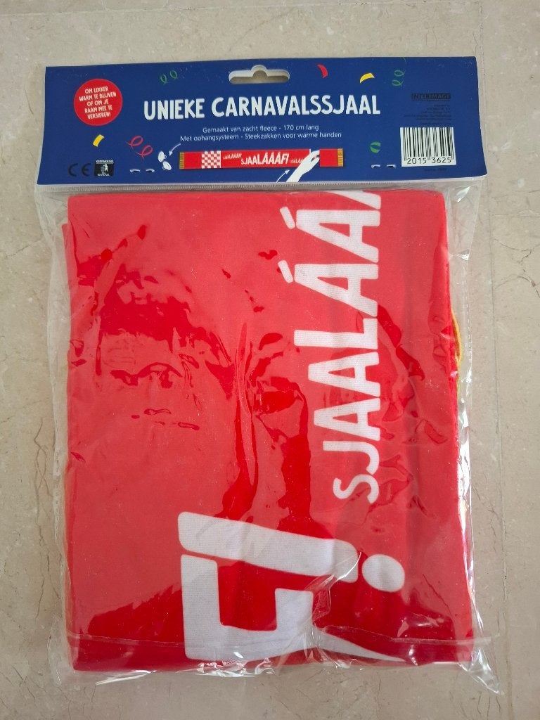 Unieke carnavalssjaal, 2 STUKS, NIEUW, Ophalen of Verzenden, Nieuw, Overige typen, Carnaval