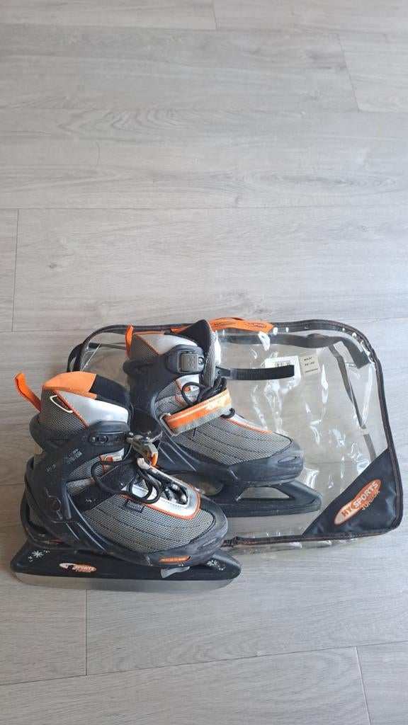 Verstelbare ijshockeyschaatsen Hy Sports Junior (35-38), Ophalen of Verzenden, Gebruikt, IJshockeyschaatsen, Overige merken