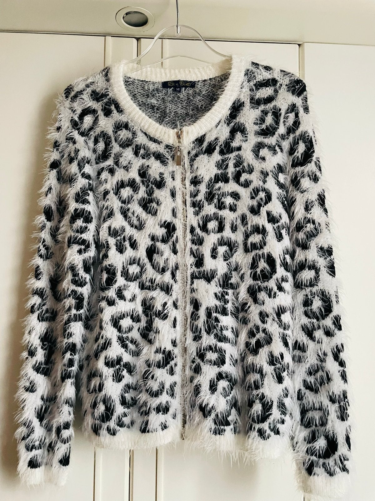 Be a Diva fluffy vest met luipaardprint, Ophalen of Verzenden, Zo goed als nieuw, Meisje, Trui of Vest