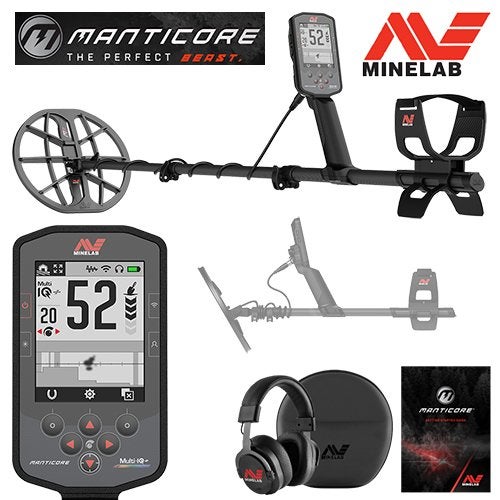 DETECTOR PLAZA: Minelab Manticore MultiIQ+ en 2D-ID-Matrix !, Meer dan 30 cm, Nieuw, Ophalen of Verzenden, Minelab