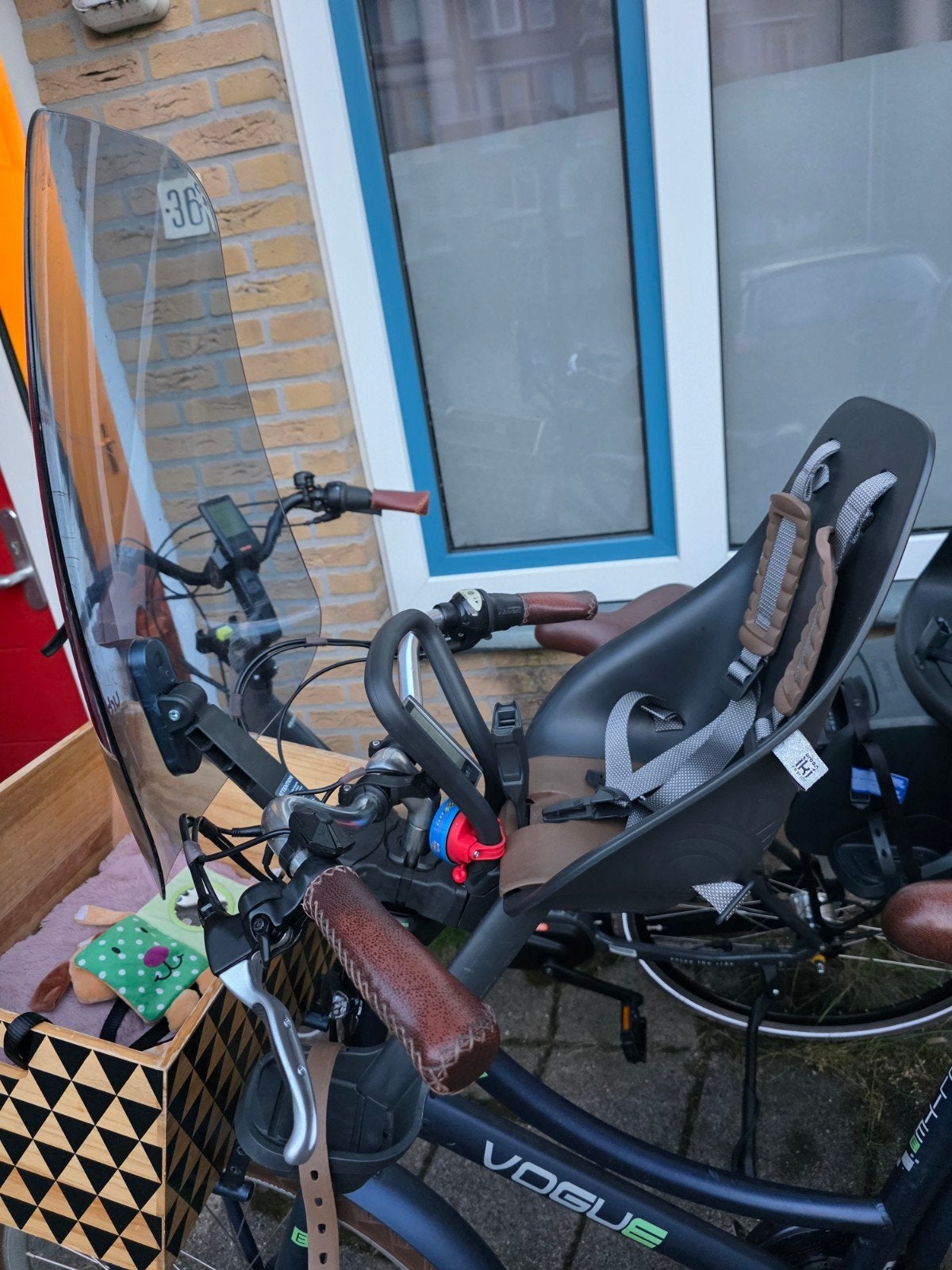 Fiets stoeltje, Ophalen