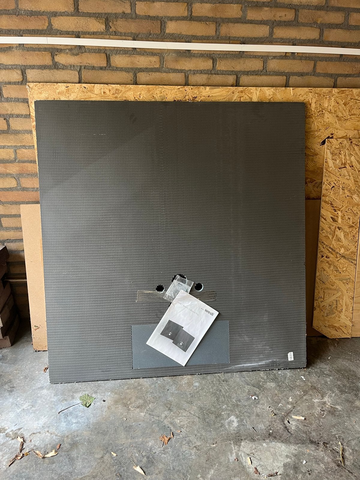 Wedi I-Board Plus voor toilet (nieuw), Ophalen, Nieuw, Toilet