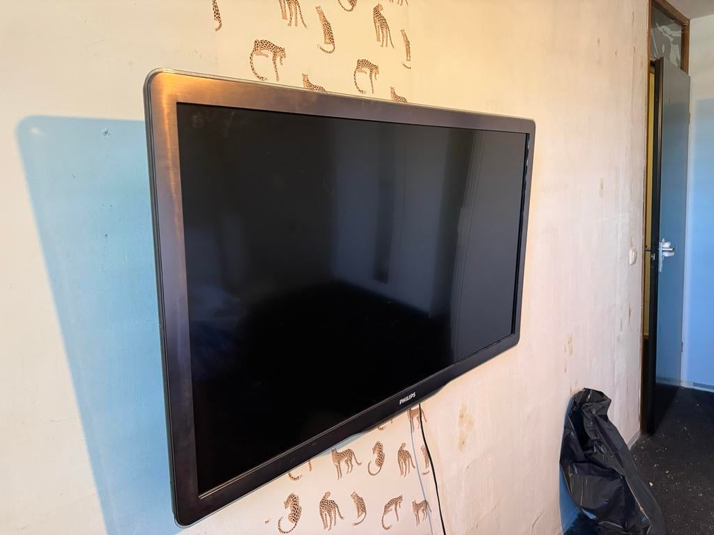 Philips TV met Ambilight 102 scherm breedte, Ophalen, Gebruikt, 100 cm of meer, Philips