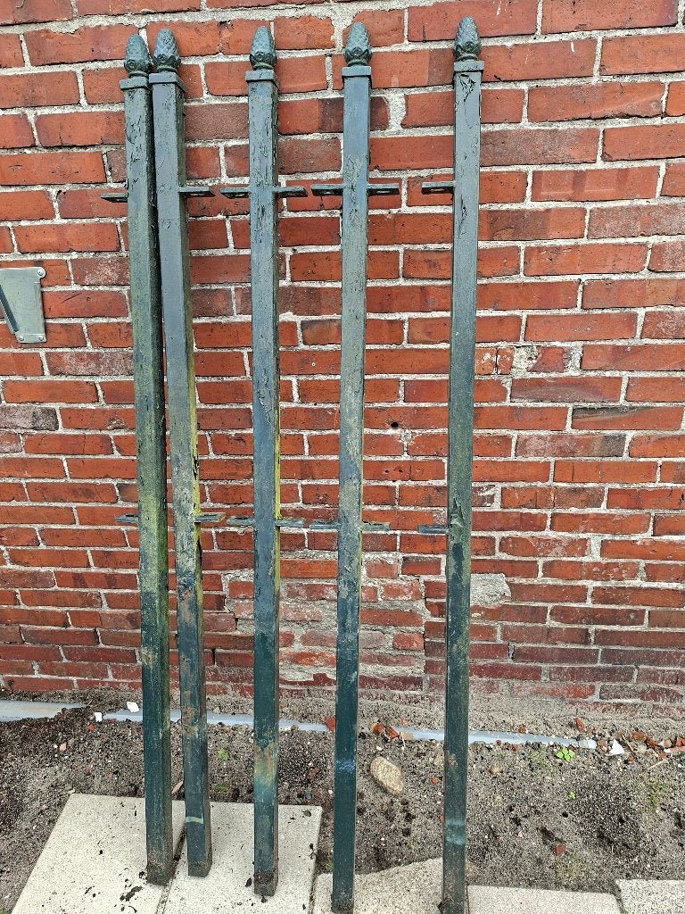 ijzeren hekwerk, Ophalen, Gebruikt