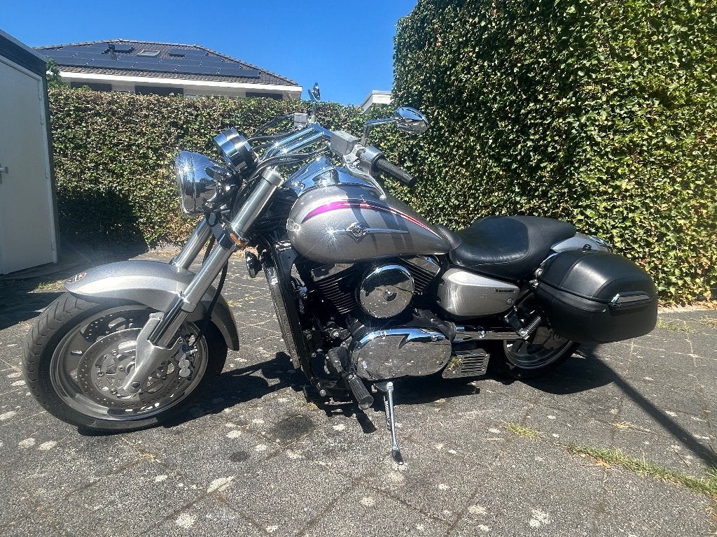 Super cruiser, Kawasaki vn1500 mean streak, Cardan-aandrijving, 2 cilinders, Nieuw, 1500 cc