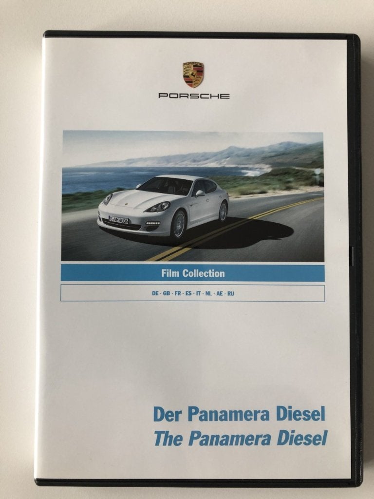 Porsche Panamera diesel DVD NIEUW, Ophalen, Promo, Nieuw in verpakking, Alle leeftijden