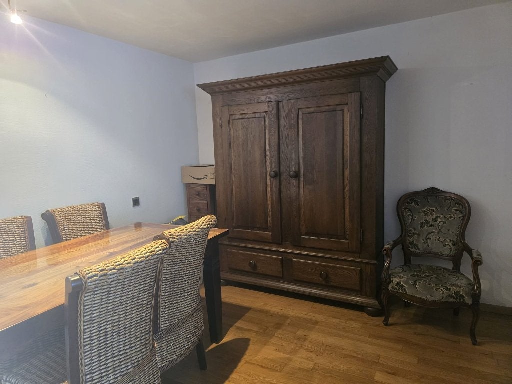 Houten kast, Ophalen of Verzenden, Gebruikt, Hout, Minder dan 150 cm