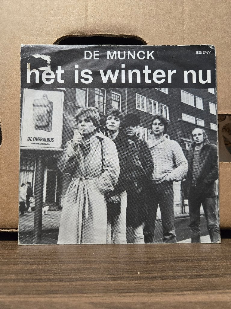 De Munck - Het is winter nu, Fotohoes, Ophalen of Verzenden, Zo goed als nieuw, Rock en Metal