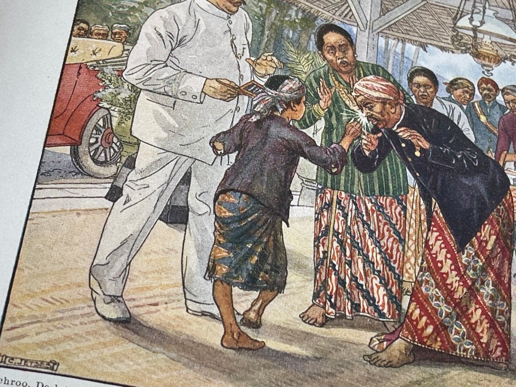 De lotgevallen van een Indisch stuivertje (Ned. Indië) 1918