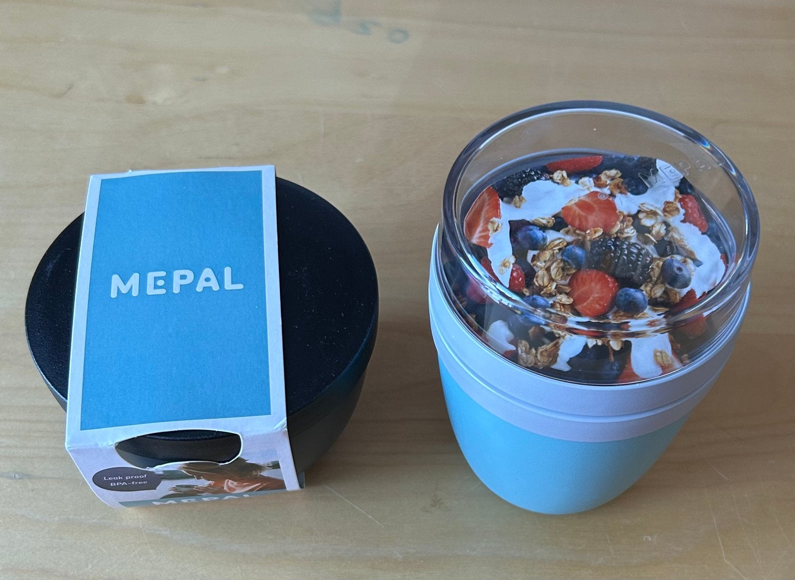 2 nieuwe mepal bakjes lunchpot, Kunststof, Nieuw, Ophalen of Verzenden, Overige merken