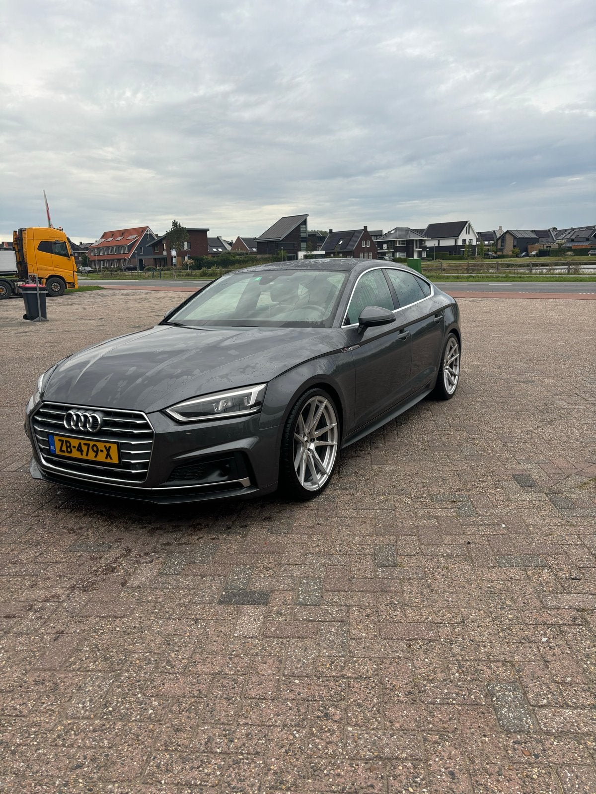 Audi A5 40 Tfsi 190pk S Tronic 2019 Grijs, Auto's, 1984 cc, A5, 1500 kg, Te koop