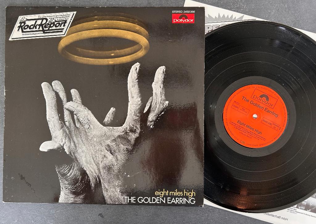 GOLDEN EARRING - Eight miles high ( LP; NMINT ), Cd's en Dvd's, Vinyl | Rock, Ophalen of Verzenden, Zo goed als nieuw, 12 inch