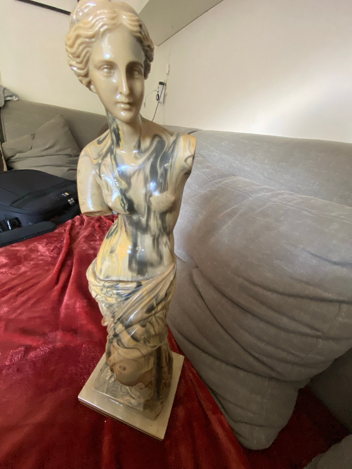 Venus van Milo standbeeld (replica), Ophalen, 50 - 100 cm, Op sokkel, Beeld