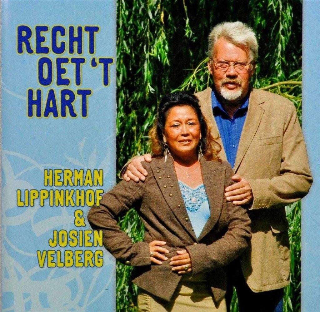 Herman Lippinkhof & Josien Velberg* – Recht Oet 't Hart CD, Ophalen of Verzenden, Nieuw in verpakking, Levenslied of Smartlap