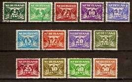 Nederland NVPH nr 397/401 gestempeld Kinderpostzegels 1941, Postzegels en Munten, Postzegels | Nederland, Ophalen of Verzenden