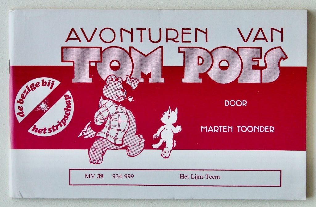 Tom Poes - 39. Het lijm-teem (1978), Boeken, Eén stripboek, Ophalen of Verzenden, Zo goed als nieuw