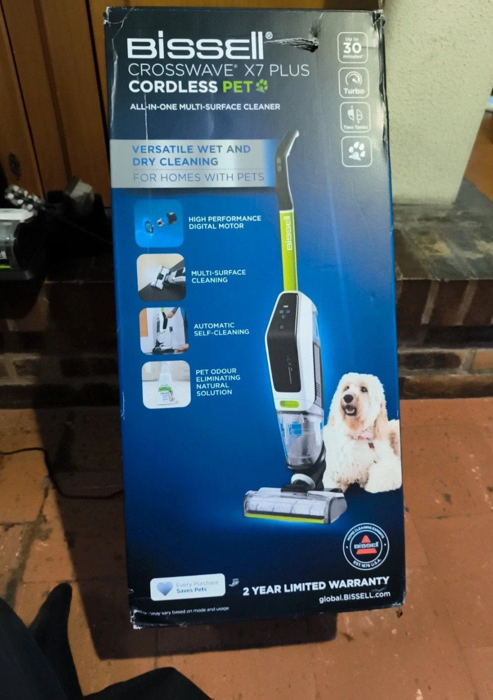 BISSELL CrossWave X7 Plus Cordless Pet 3-in-1 Vloerreiniger, Ophalen of Verzenden