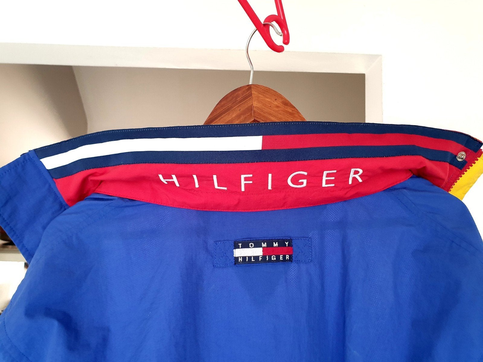 ZELDZAME Vintage Tommy Hilfiger zeiljack (Maat S), Tommy Hilfiger, Ophalen of Verzenden, Zo goed als nieuw, Maat 48/50 (M)