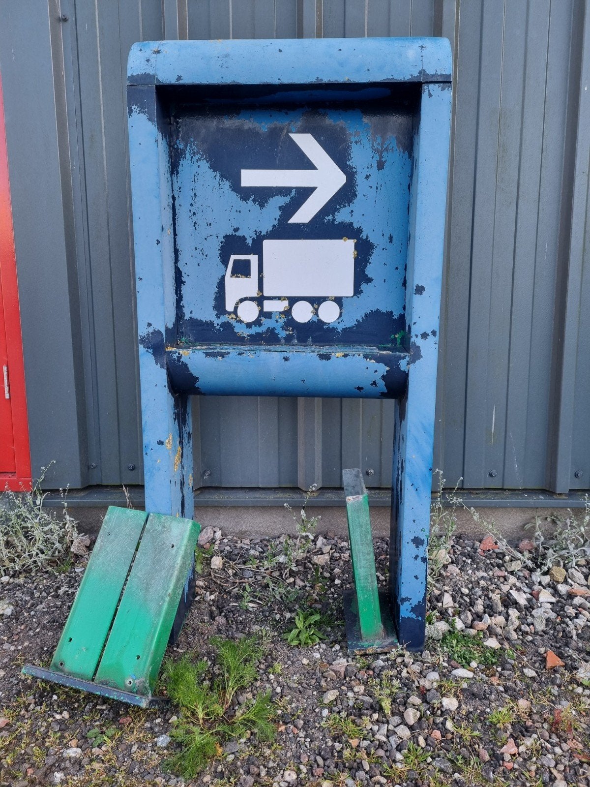 Vintage trucksign, Ophalen of Verzenden