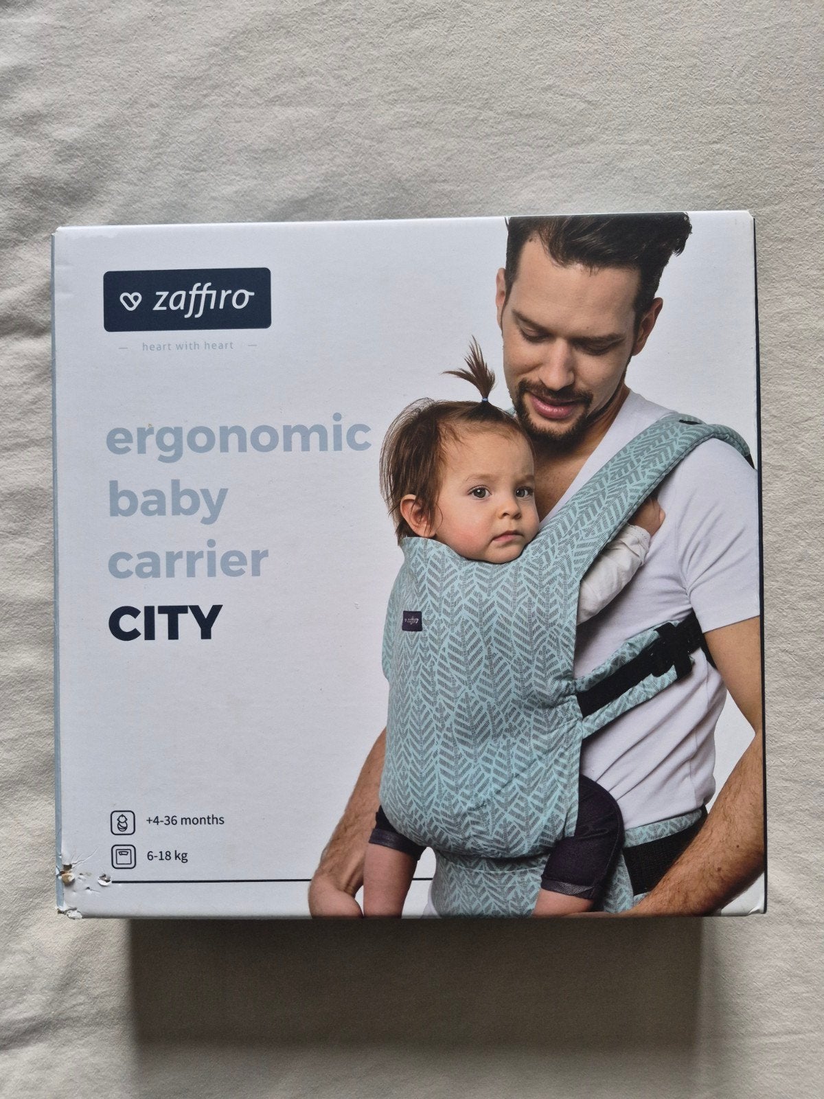 Zaffiro City Ergonomische Draagzak, Kinderen en Baby's, Ophalen of Verzenden