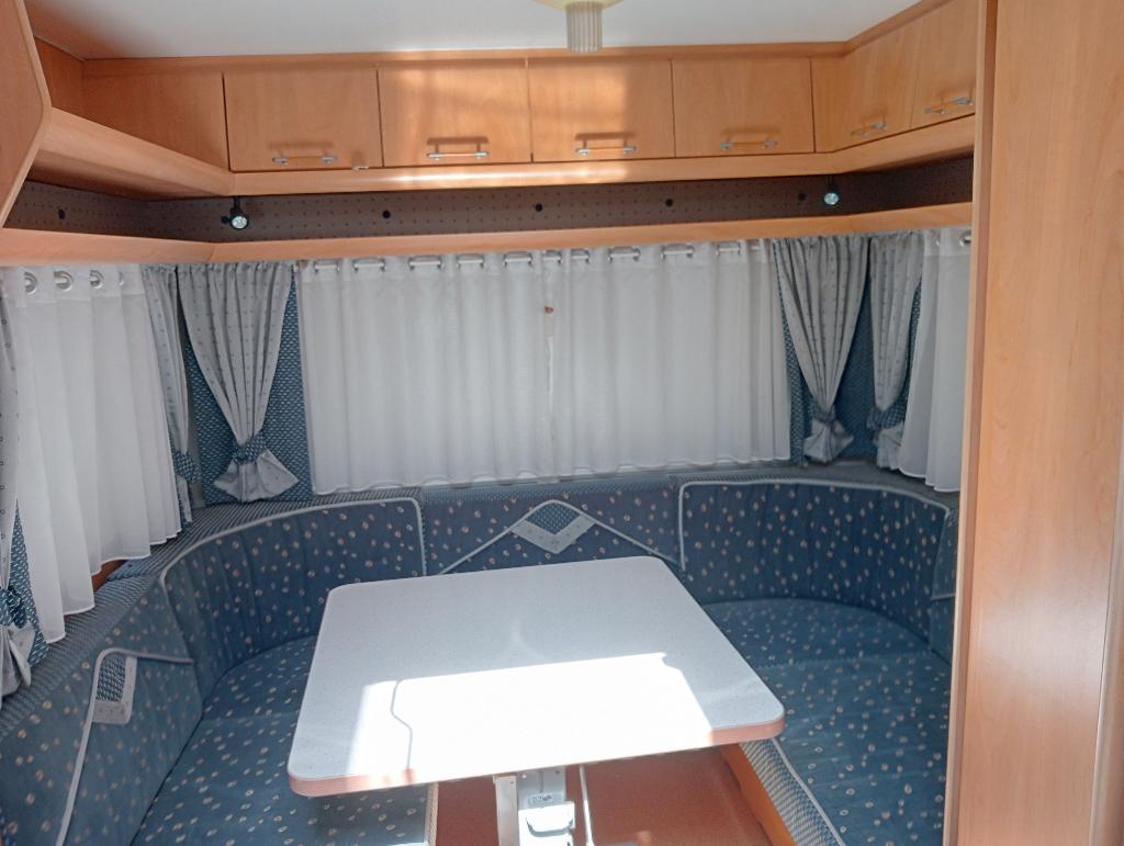 Bustner Ventana Avantgarde 435TS, Caravans en Kamperen, Caravans, Particulier, tot en met 4, 1000 - 1250 kg, Rondzit, Bürstner