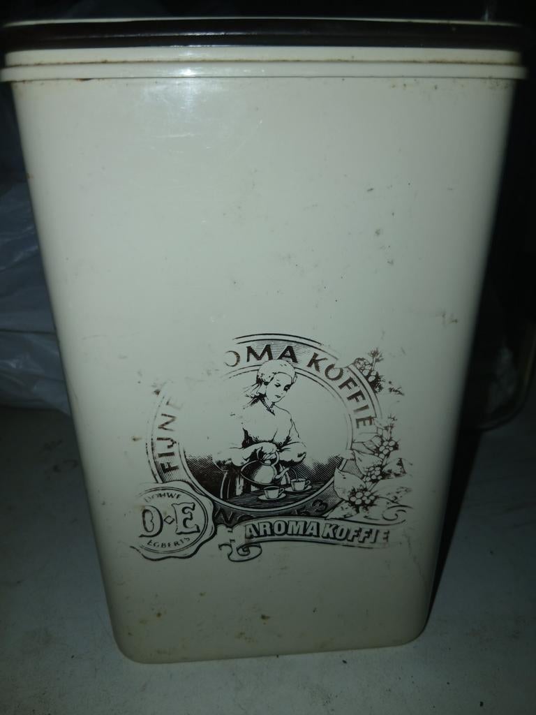 Vintage Douwe Egberts Aroma Koffieblik, Ophalen of Verzenden