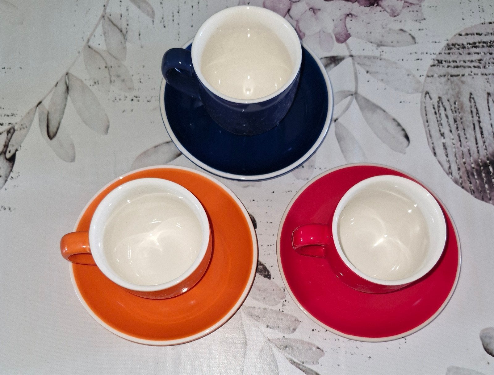 kopjes en schotels, Ophalen of Verzenden, Zo goed als nieuw, Oranje, Beker of Kan