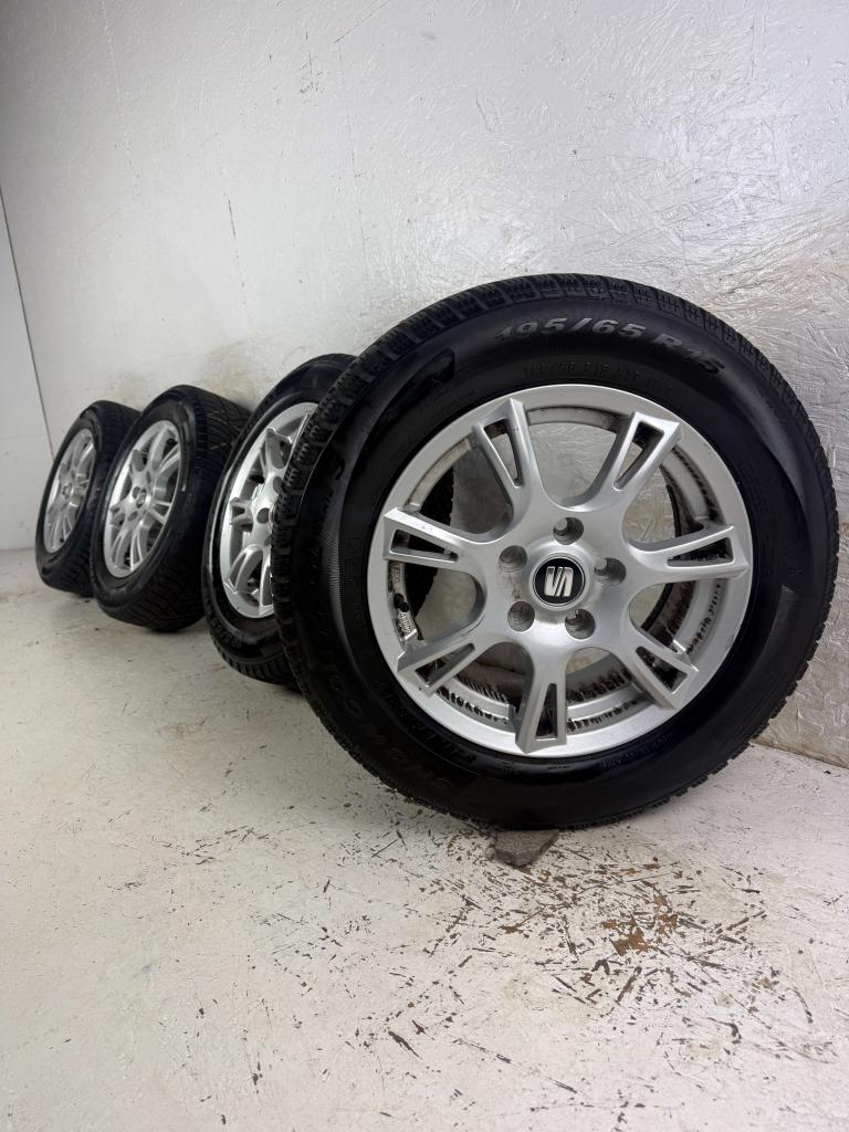 Seat Leon Toledo Altea velgen 15" 5x112 winterset 10mm!, Auto-onderdelen, Banden en Velgen, Niet ingevuld, Gebruikt, 15 inch, Banden en Velgen