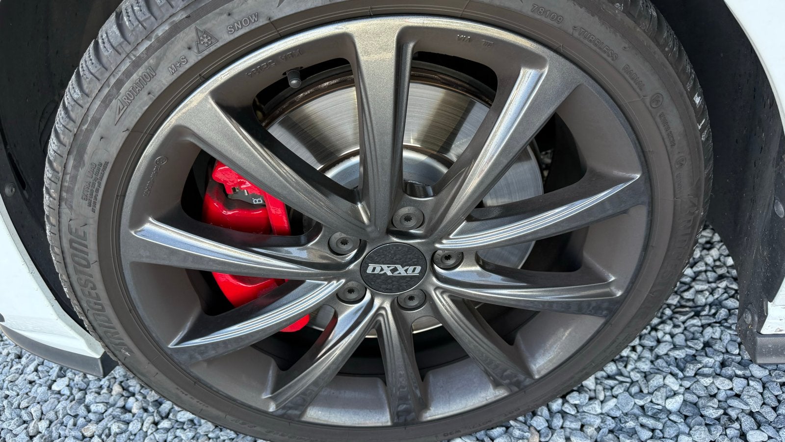 4x 19-inch OXXO velgen (3x perfect, 1x beschadigd), Auto-onderdelen, Banden en Velgen, Gebruikt, Velg(en), Winterbanden, Ophalen