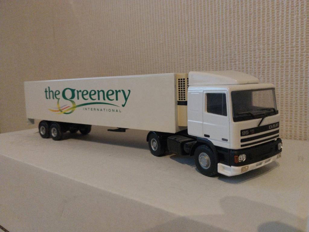 Lion Toys DAF 95 400 ati  The Greenery, Ophalen of Verzenden, Zo goed als nieuw, Bus of Vrachtwagen, Lion Toys