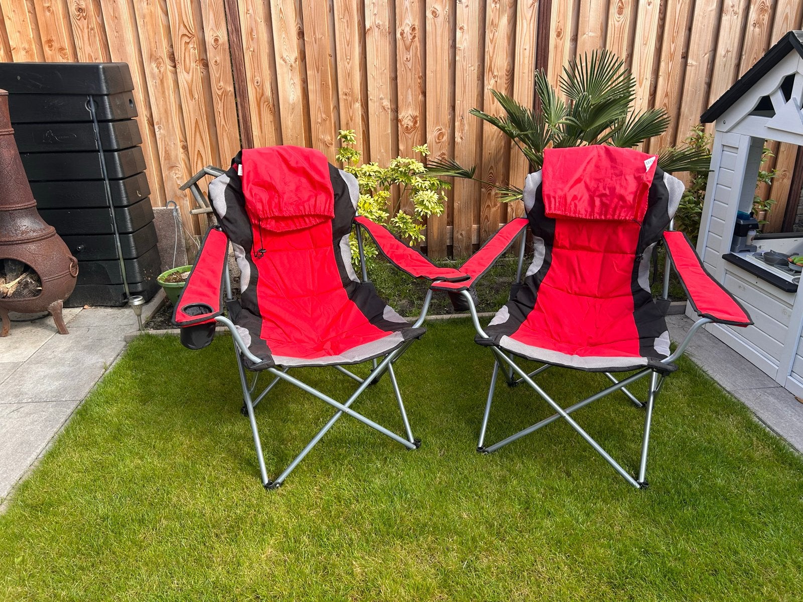 Nette campingstoelen in goede staat, Ophalen, Zo goed als nieuw, Campingstoel