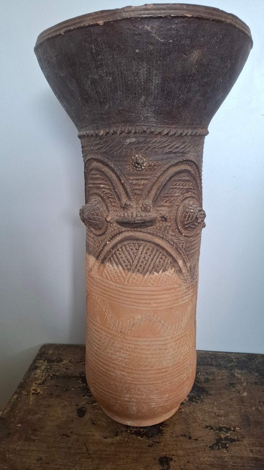 Nupe voorraadpot (omstreeks 1950), Ophalen