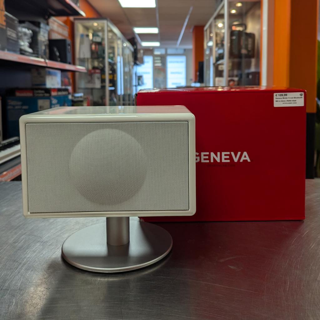 Geneva Model S met Bluetooth Wit in doos | Nette staat, Flex Ltd., Zo goed als nieuw, https://flex.com/contact-us, Nobelstraat 10, 5807 GA Oostrum LB, Limburg, Nederland