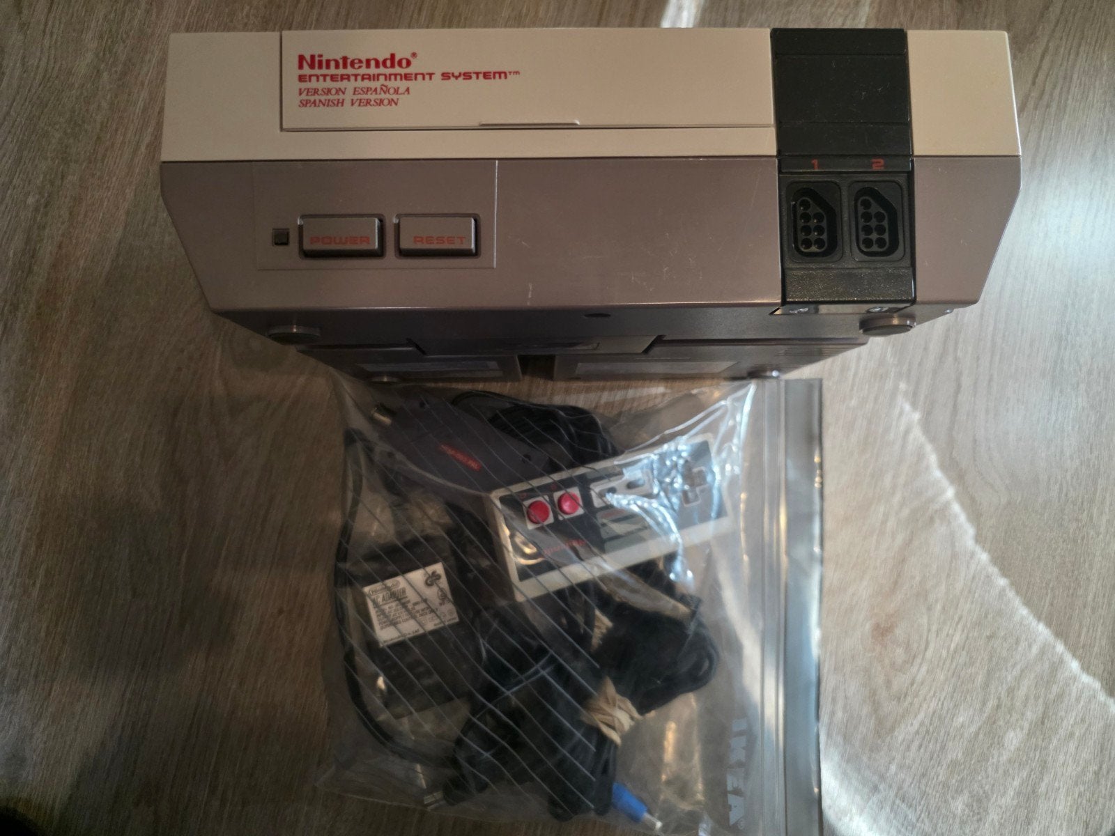 Nes console, Spelcomputers en Games, Spelcomputers | Nintendo NES, Ophalen of Verzenden, Met 1 controller