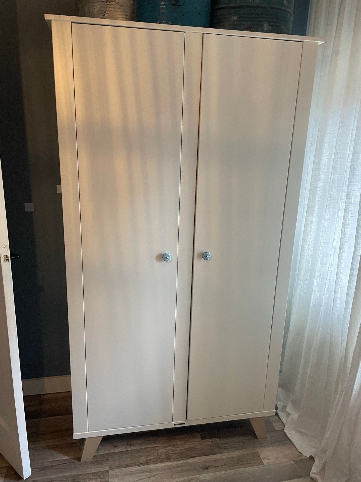 Kidsmill kledingkast wit, Ophalen, Gebruikt, Kast, 105 cm of meer