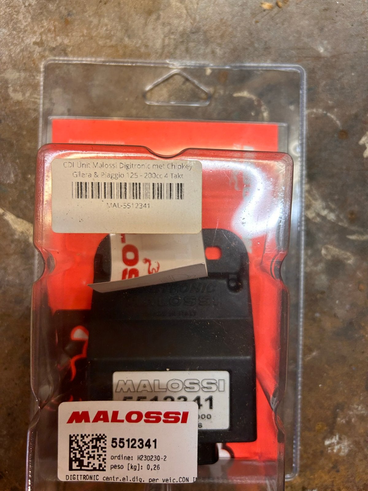 Malossi Digitronic CDI Unit met Chipkey voor Gilera & Piaggi, Ophalen of Verzenden, Nieuw, Overige typen